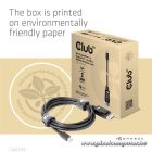 Club 3D Kábel - CAC-1115 (Mini DisplayPort to DisplayPort 1.4 HBR3, 8K60Hz/4K120Hz, 2m, kétirányú)