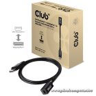 Club 3D Kábel - CAC-1120 (Mini DisplayPort 1.4 to DisplayPort, 8K60Hz, DSC1.2, HBR3, HDR, 1m, F/M, Kétirányú)