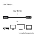 Club 3D Kábel - CAC-1120 (Mini DisplayPort 1.4 to DisplayPort, 8K60Hz, DSC1.2, HBR3, HDR, 1m, F/M, Kétirányú)
