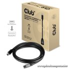 Club 3D Kábel - CAC-1121 (Mini DisplayPort 1.4 to DisplayPort 8K60Hz, 1m, DSC1.2, HBR3, HDR, M/F, Bidirectional)