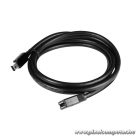 Club 3D Kábel - CAC-1121 (Mini DisplayPort 1.4 to DisplayPort 8K60Hz, 1m, DSC1.2, HBR3, HDR, M/F, Bidirectional)
