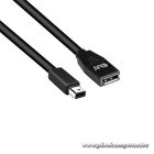 Club 3D Kábel - CAC-1121 (Mini DisplayPort 1.4 to DisplayPort 8K60Hz, 1m, DSC1.2, HBR3, HDR, M/F, Bidirectional)