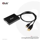 Club 3D Átalakító - CAC-1130-A (Mini DisplayPort to Dual Link DVI, HDCP OFF, Apple)