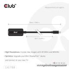 Club 3D Átalakító - CAC-1188 (Mini DisplayPort 1.4 to HDMI 8K60Hz, aktív, HDCP 2.2, 9cm)