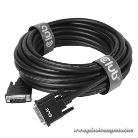   Club 3D Kábel - CAC-1220 (DVI-D Dual Link kábel, Bidirectional M/M, 10m, 28AWG)