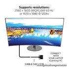 Club 3D Kábel - CAC-1220 (DVI-D Dual Link kábel, Bidirectional M/M, 10m, 28AWG)