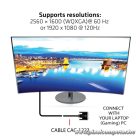 Club 3D Kábel - CAC-1223 (DVI-D Dual Link, 24+1, Bidirektional, 28AWG, 3m, Plug & Play)