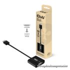 Club 3D Átalakító - CAC-1302 (HDMI 1.4 to VGA + Audio, 1080p@60Hz, Micro USB power)