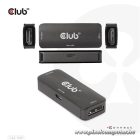Club 3D Átalakító - CAC-1307 (HDMI aktív ismétlő 4K60Hz, Micro USB tápellátás, 18Gbps, 3D, HDR, HDCP 2.2&1.4)