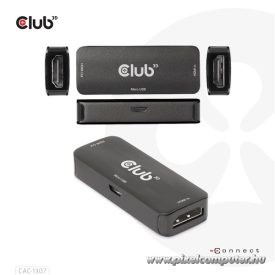   Club 3D Átalakító - CAC-1307 (HDMI aktív ismétlő 4K60Hz, Micro USB tápellátás, 18Gbps, 3D, HDR, HDCP 2.2&1.4)