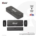 Club 3D Átalakító - CAC-1307 (HDMI aktív ismétlő 4K60Hz, Micro USB tápellátás, 18Gbps, 3D, HDR, HDCP 2.2&1.4)
