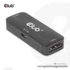 Club 3D Átalakító - CAC-1307 (HDMI aktív ismétlő 4K60Hz, Micro USB tápellátás, 18Gbps, 3D, HDR, HDCP 2.2&1.4)