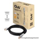 Club 3D Kábel - CAC-1310 (HDMI 2.0 Premium High Speed, 4K60Hz, 3m, UHD, ethernet, HDR, 18Gbps, Full HD 3D, M/M)