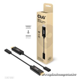   Club 3D Átalakító - CAC-1333 (HDMI to USB-C aktív, 4K60Hz, M/F)