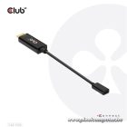 Club 3D Átalakító - CAC-1333 (HDMI to USB-C aktív, 4K60Hz, M/F)
