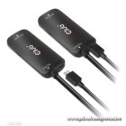 Club 3D Átalakító - CAC-1335 (HDMI+Micro USB to DisplayPort, 4K120Hz/8K30Hz, M/F, aktív)