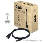 Club 3D Kábel - CAC-1351 (Micro HDMI to HDMI 2.0, 4K60Hz, 1m, Bi-Directional)