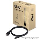 Club 3D Kábel - CAC-1351 (Micro HDMI to HDMI 2.0, 4K60Hz, 1m, Bi-Directional)