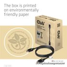 Club 3D Kábel - CAC-1372 (HDM 2.1, 4K120Hz, 8K60Hz, 48Gbps, 2m, M/M)