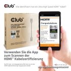 Club 3D Kábel - CAC-1373 (HDMI 2.1 Ultra High-Speed, 48Gbps, 4K120Hz, 8K60Hz, M/M, 3m)