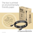 Club 3D Kábel - CAC-1374 (HDMI 2.1 Ultra High-Speed, M/M, 4K120Hz, 8K60Hz, 48Gbps, 4m, 26AWG)