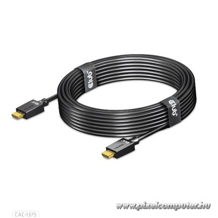 Club 3D Kábel - CAC-1375 (HDMI 2.1 Ultra High Speed, M/M, 4K120Hz, 8K60Hz, 48Gbps, 5m, VRR,QMS,QFT,eARC,HDR)
