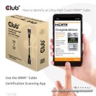 Club 3D Kábel - CAC-1378 (HDMI 2.1 Ultra High Speed, 240Hz, 48Gbps, M/M, 7.5m)