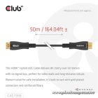 Club 3D Kábel - CAC-1393 (HDMI 2.1 Ultra High Speed, Hybrid AOC, 4K120Hz, 8K60Hz, 48Gbps, M/M, 50m)