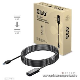   Club 3D kábel - CAC-1404 (3.2 USB-A, M/F, Active Repeater, 5Gbps, 5m)