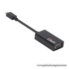 Club 3D Átalakító - CAC-1502 (3.1 USB-C Gen 1 to VGA, 1080p 60 FPS)