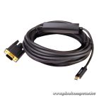 Club 3D Kábel - CAC-1512 (USB-C Gen 1 to VGA, 5m)