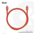Club 3D Kábel - CAC-1513 (USB2 Type-C Bidirektional, 480Mb/s, PD 240W, USB-IF Certified, 3m)
