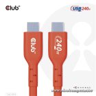 Club 3D Kábel - CAC-1515 (USB2.0 Type-C, 480Mb, 240W PD, 4m, kétirányú, USB-IF Certified)