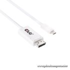 Club 3D Kábel - CAC-1517 (3.1 USB-C Gen 1 to DisplayPort 1.2, 1,2m, UHD 4K60Hz)