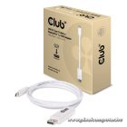 Club 3D Kábel - CAC-1517 (3.1 USB-C Gen 1 to DisplayPort 1.2, 1,2m, UHD 4K60Hz)