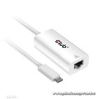 Club 3D Átalakító - CAC-1519 (USB-C (3.2 USB-C Gen 1 to RJ45 1GB Ethernet, aktív)