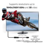 Club 3D Kábel - CAC-1522 (3.1 USB-C Gen 1 to 3.1 USB-C Gen 1, 10Gbps, 100W PD, 0,8m, 4K60Hz)