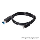 Club 3D Kábel - CAC-1524 (3.1 USB-C Gen 2 to 3.1 USB-B Gen 2, 10Gbps, 1m)