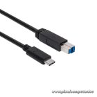 Club 3D Kábel - CAC-1524 (3.1 USB-C Gen 2 to 3.1 USB-B Gen 2, 10Gbps, 1m)