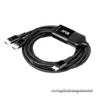 Club 3D Kábel - CAC-1527 (USB-C Y kábel, 100W PD, 1.83m, 2xUSB-C)