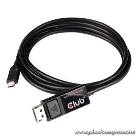   Club 3D Kábel - CAC-1557 (USB-C to DisplayPort 1.4, HDR, 1,8m, 8K60Hz)