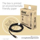 Club 3D Kábel - CAC-1561 (USB-C to Mini DisplayPort 2.1, DP40 Bidirectional, 2m, 8K30Hz)