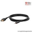 Club 3D Kábel - CAC-1563 (USB-C to DisplayPort 2.1, 8K120Hz, 2m, M/M)