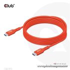 Club 3D Kábel - CAC-1573 (USB2 Type-C, M/M Kétirányú, 480Mb, 240W EPR, 2m)