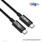 Club 3D Kábel - CAC-1575 (USB4 Type-C Gen 2x2, Bi-Directional USB-IF, 4K60Hz, 20Gbps, PD 240W(48V/5A) EPR M/M 2m)