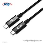 Club 3D Kábel - CAC-1575 (USB4 Type-C Gen 2x2, Bi-Directional USB-IF, 4K60Hz, 20Gbps, PD 240W(48V/5A) EPR M/M 2m)