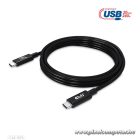 Club 3D Kábel - CAC-1575 (USB4 Type-C Gen 2x2, Bi-Directional USB-IF, 4K60Hz, 20Gbps, PD 240W(48V/5A) EPR M/M 2m)