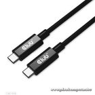 Club 3D Kábel - CAC-1578 (USB4 Type-C Gen 3x2, Bi-directional, 8K60Hz, 40Gbps, 240W PD, EPR, 2m)