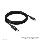 Club 3D Kábel - CAC-1578 (USB4 Type-C Gen 3x2, Bi-directional, 8K60Hz, 40Gbps, 240W PD, EPR, 2m)