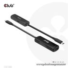 Club 3D Átalakító - CAC-1588 (USB-C Gen 2 to HDMI 4K120Hz, HDR10, DSC 1.2, USB-C 100W PD3.0, aktív)